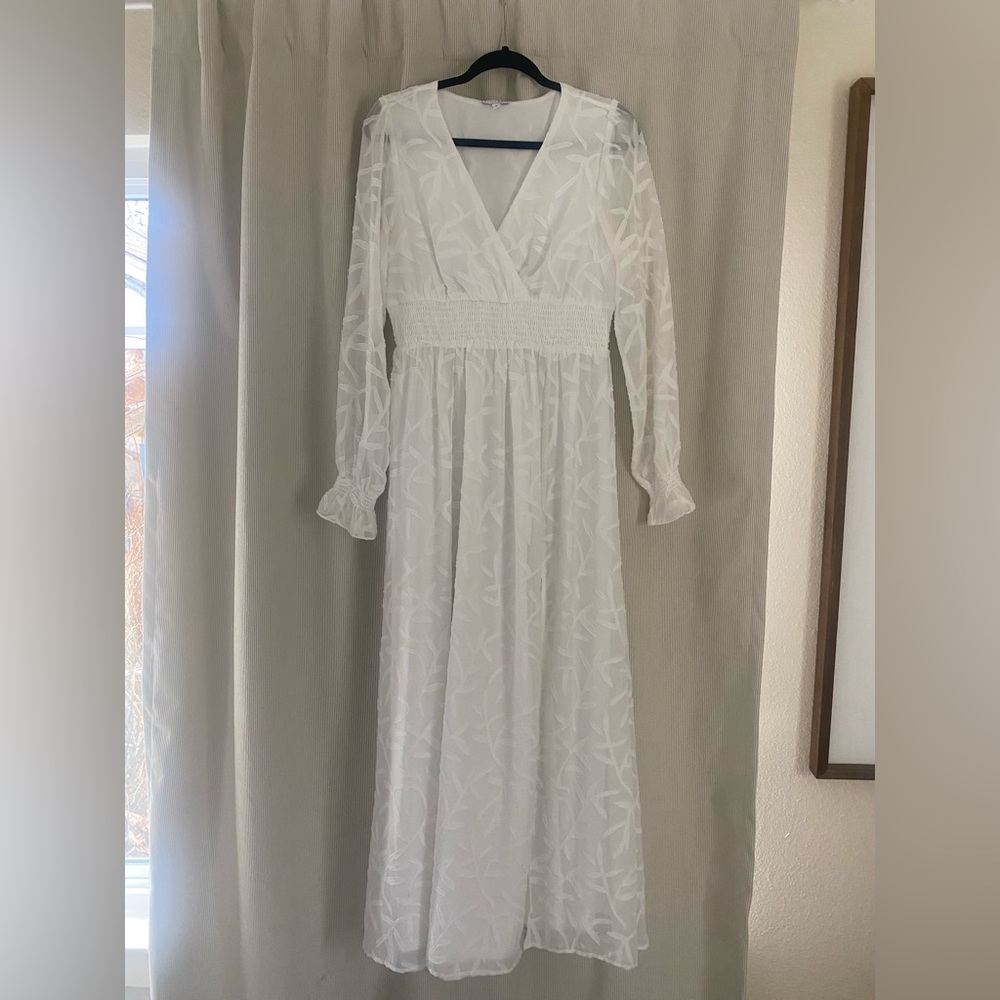 Baltic Born white Bridget dress, size L